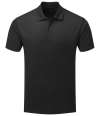 PR631 Premier Spun Dyed Recycled Polo Shirt Black colour image